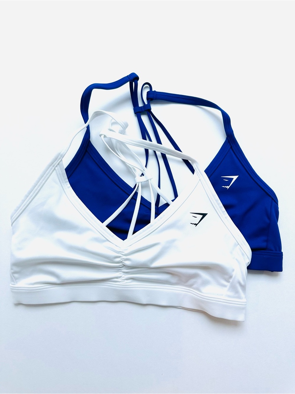 Gymshark S Ruched Strappy Sports Bra Set